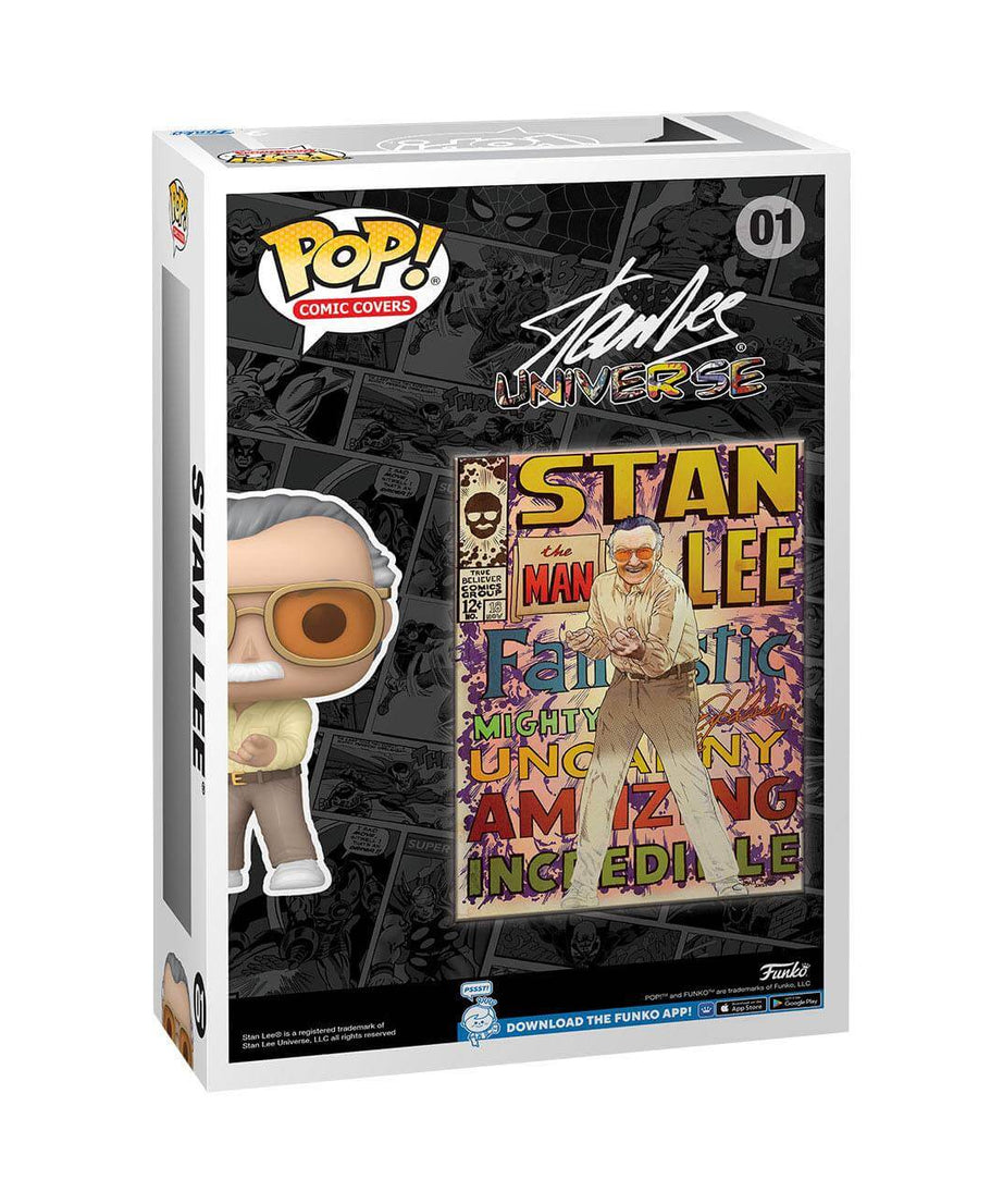 Stan Lee Universe - Stan Lee (01) Funko Pop! Comic Covers Marvel Vinyl Figure 9 cm
