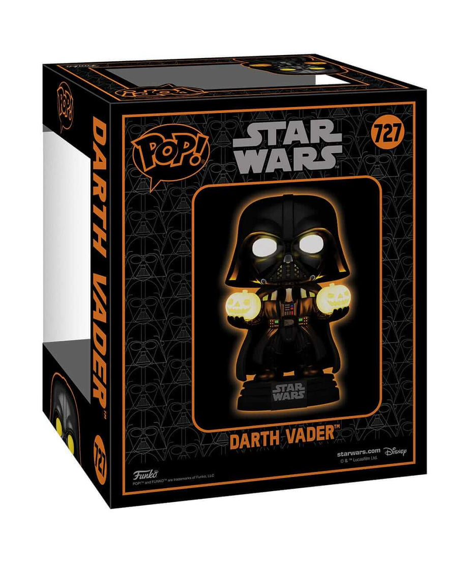 Star Wars - Darth Vader (SFX & Lights Up!) (727) Oversized Funko Pop! Halloween Vinyl Figure 15 cm