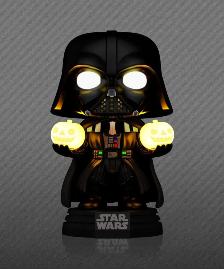 Star Wars - Darth Vader (SFX & Lights Up!) (727) Oversized Funko Pop! Halloween Vinyl Figure 15 cm
