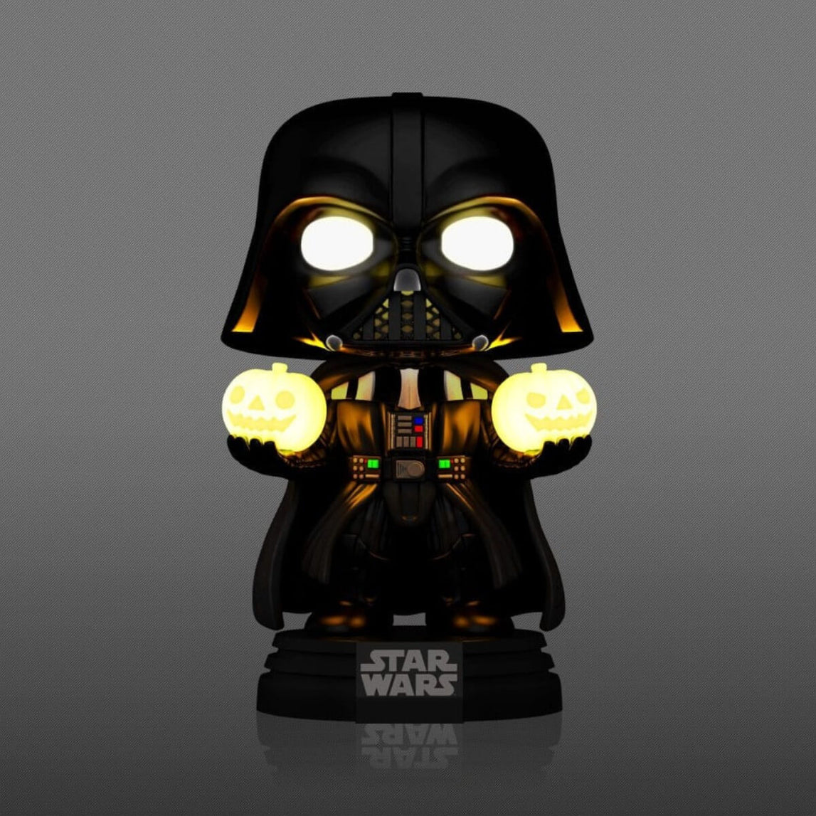 Star Wars - Darth Vader (SFX & Lights Up!) (727) Oversized Funko Pop! Halloween Vinyl Figure 15 cm