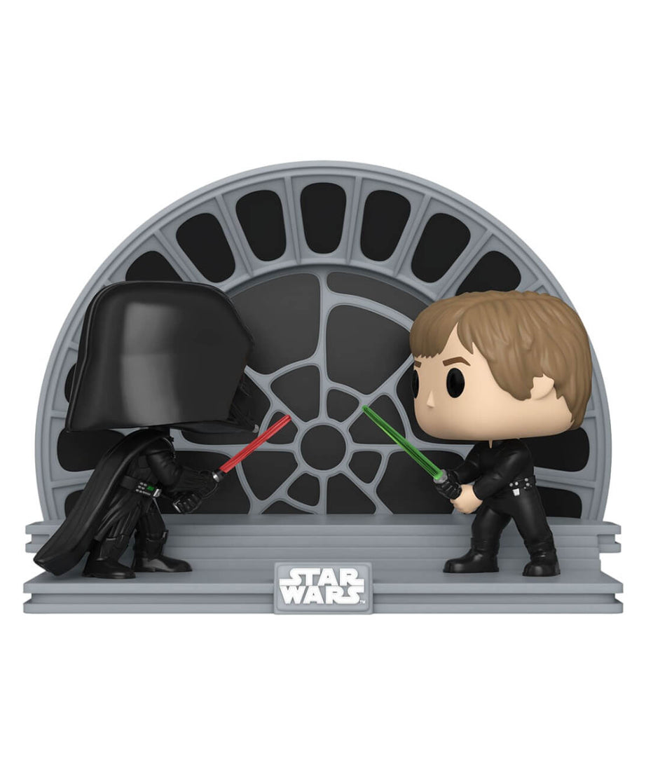 Star Wars Return of the Jedi 40th Anniversary - Luke vs Vader (612) Funko Pop Moment! Vinyl Figures 2-Pack 9 cm