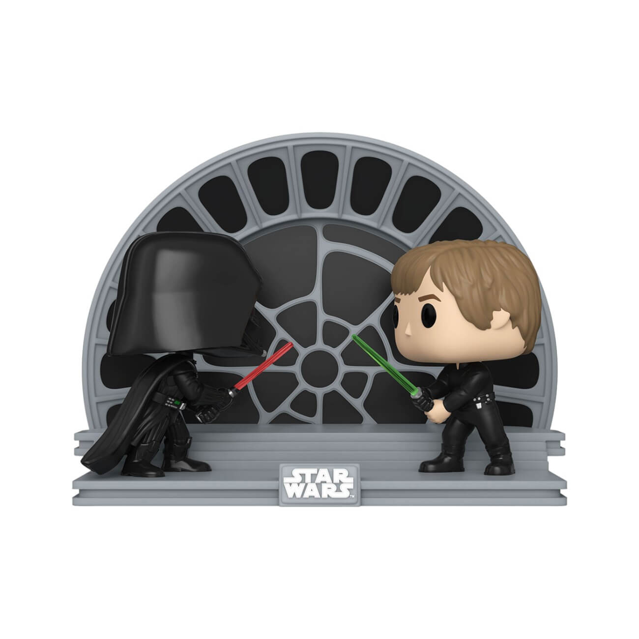 Star Wars Return of the Jedi 40th Anniversary - Luke vs Vader (612) Funko Pop Moment! Vinyl Figures 2-Pack 9 cm