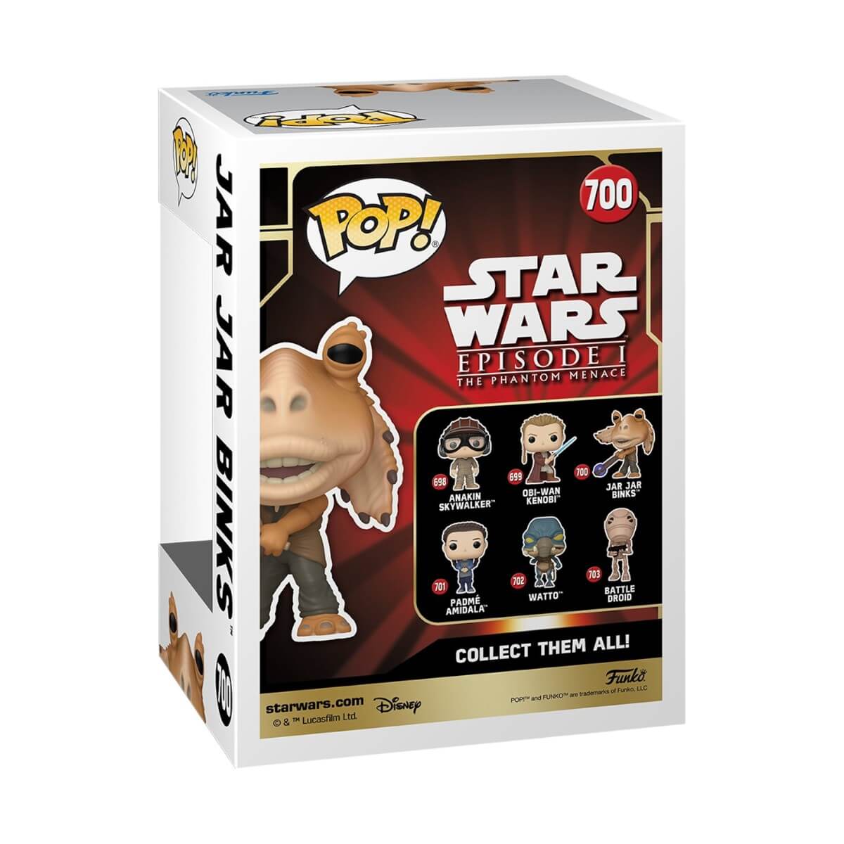 Star Wars: The Phantom Menace - Jar Jar Binks with Booma Balls (700) Funko Pop! Vinyl Figure 9 cm
