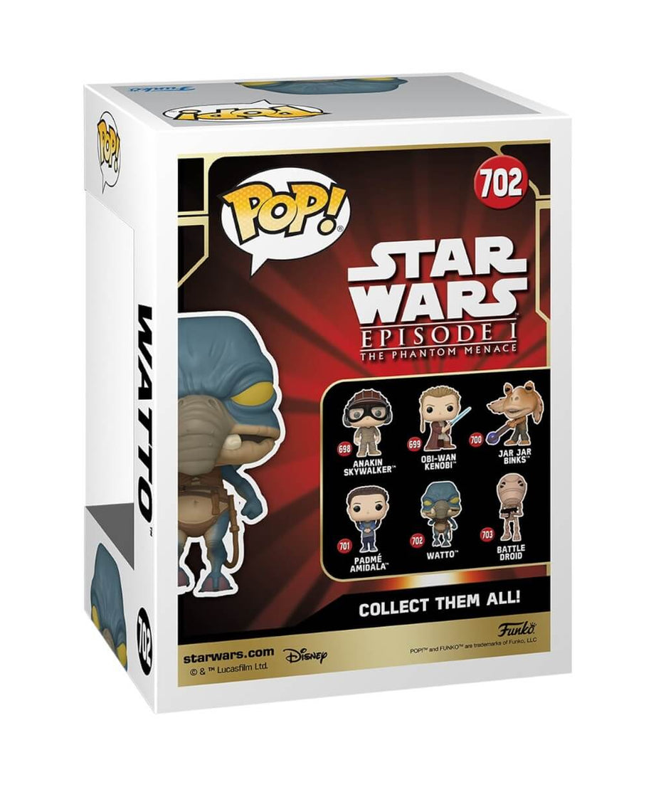 Star Wars: The Phantom Menace - Watto (702) Funko Pop! Vinyl Figure 9 cm