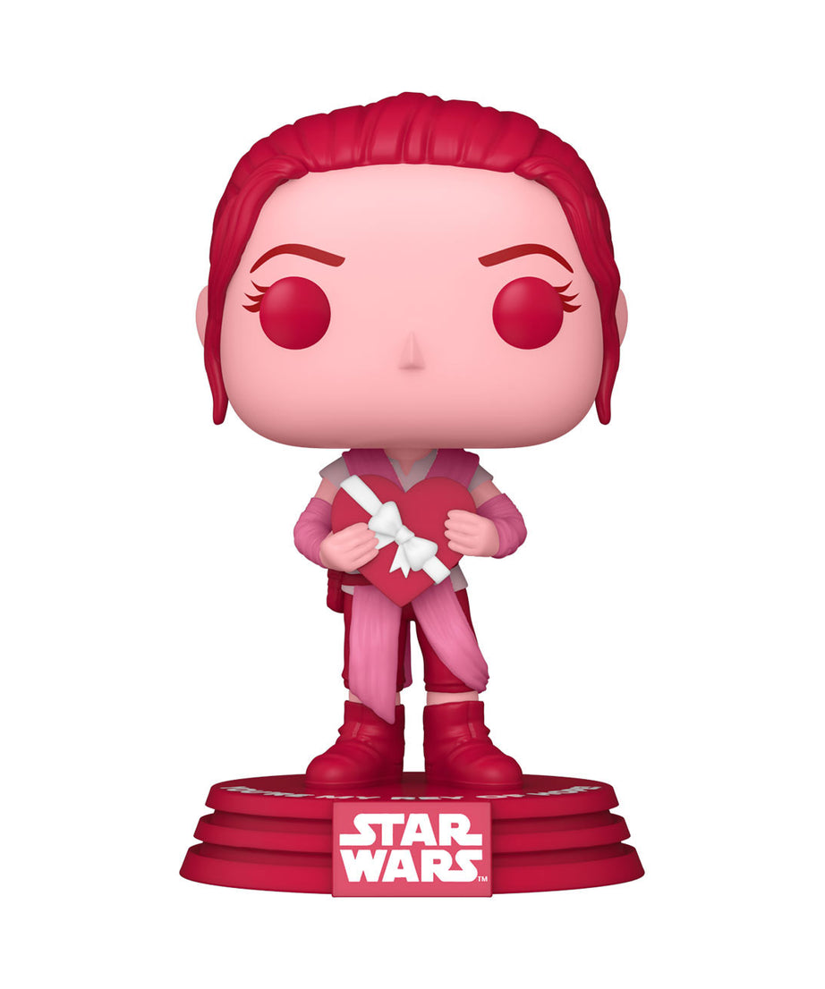 Star Wars Valentines - Rey (588) Funko Pop! Star Wars Vinyl Figure 9 cm