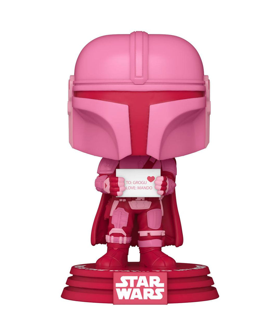 Star Wars Valentines - The Mandalorian (495) Funko Pop! Vinyl Figure 9 cm