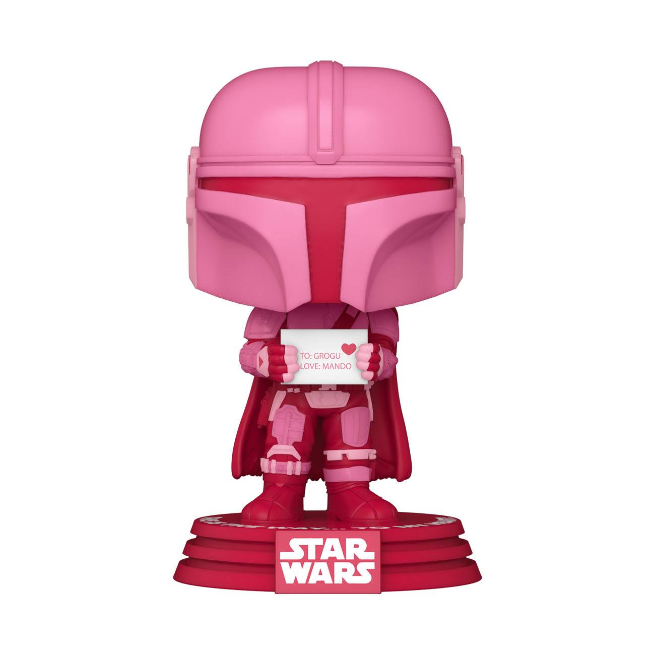Star Wars Valentines - The Mandalorian (495) Funko Pop! Vinyl Figure 9 cm