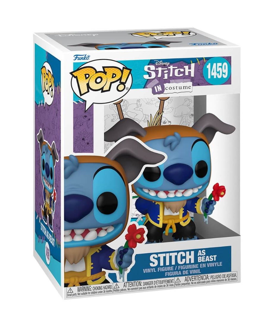 Stitch in Costume - Stitch as Beast (1459) Funko Pop! Disney Vinyl Figure 9 cm
