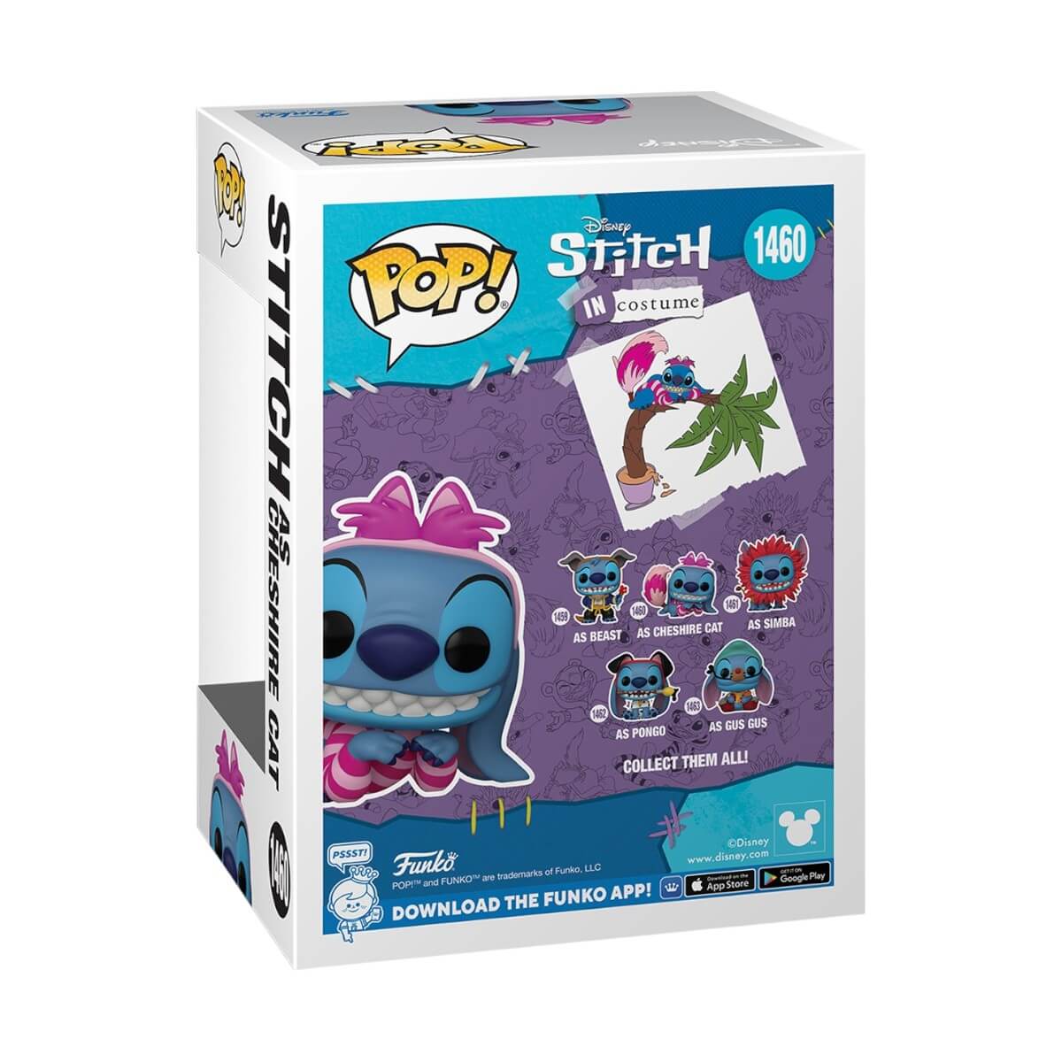 Stitch in Costume - Stitch as Cheshire Cat (1460) Funko Pop! Disney Vinyl Figure 9 cm