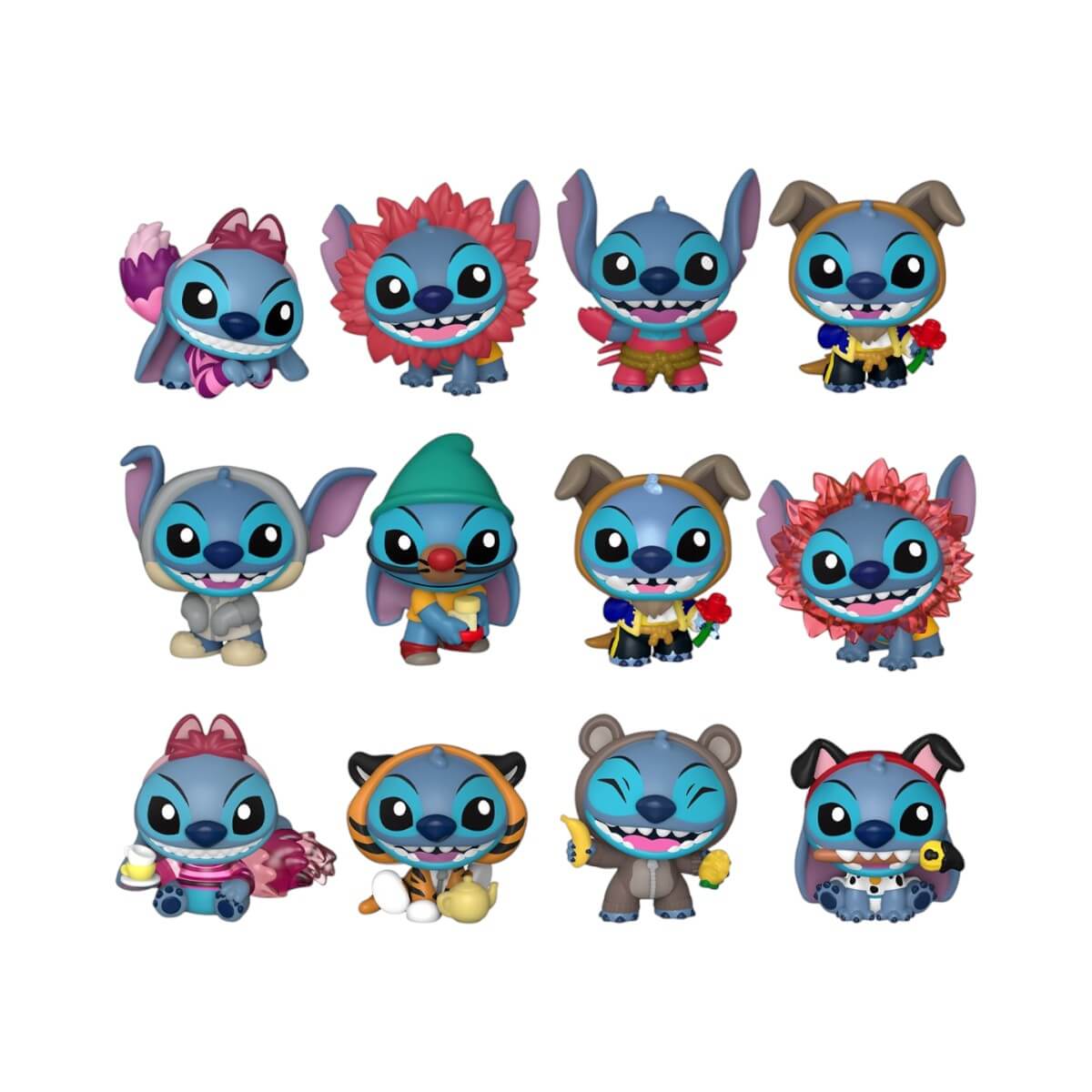 Stitch in Costume Mistery Box - 1 Funko casuale - Mystery Minis Disney Vinyl Figure 5 cm