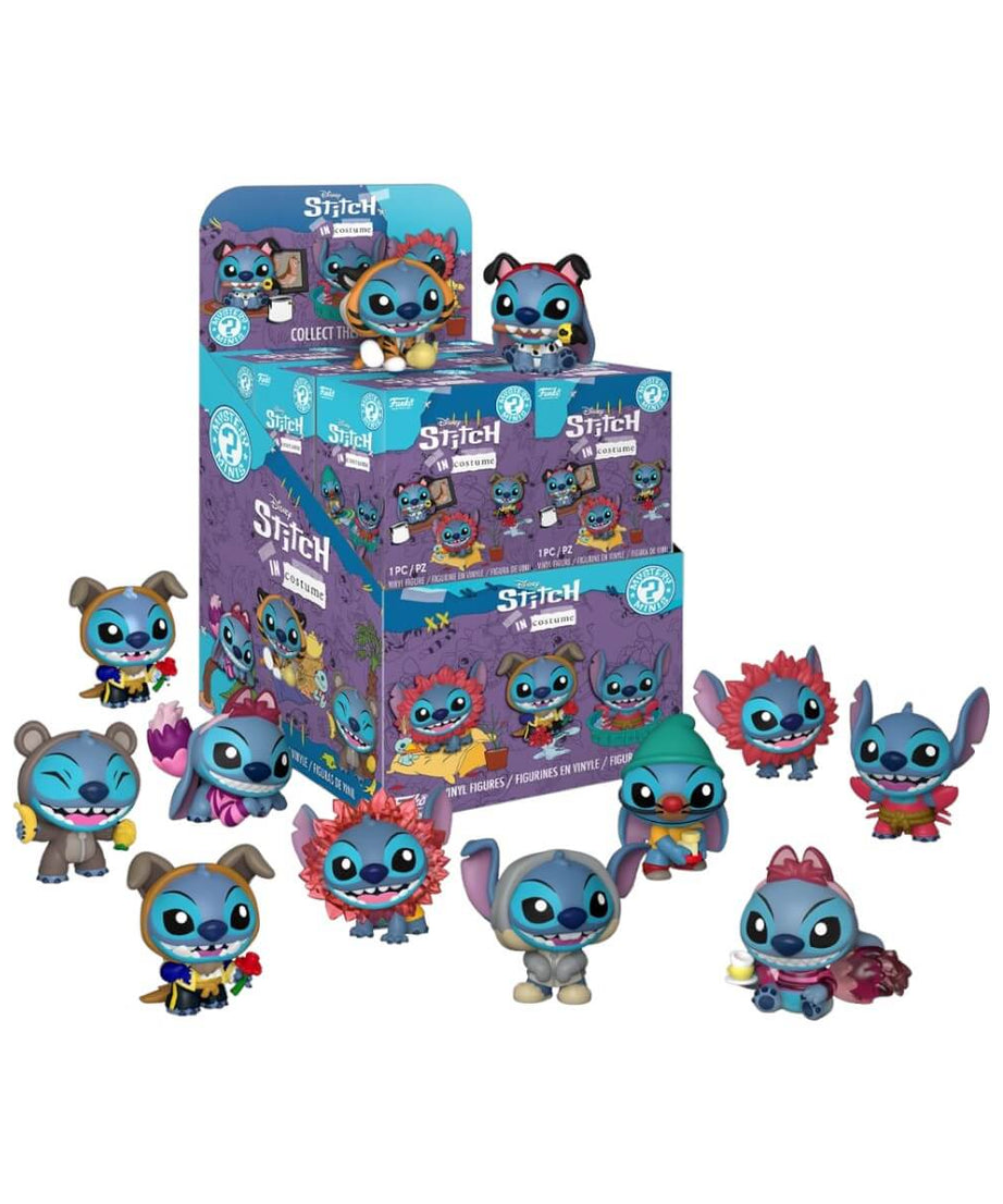 Stitch in Costume Mistery Box - 1 Funko casuale - Mystery Minis Disney Vinyl Figure 5 cm
