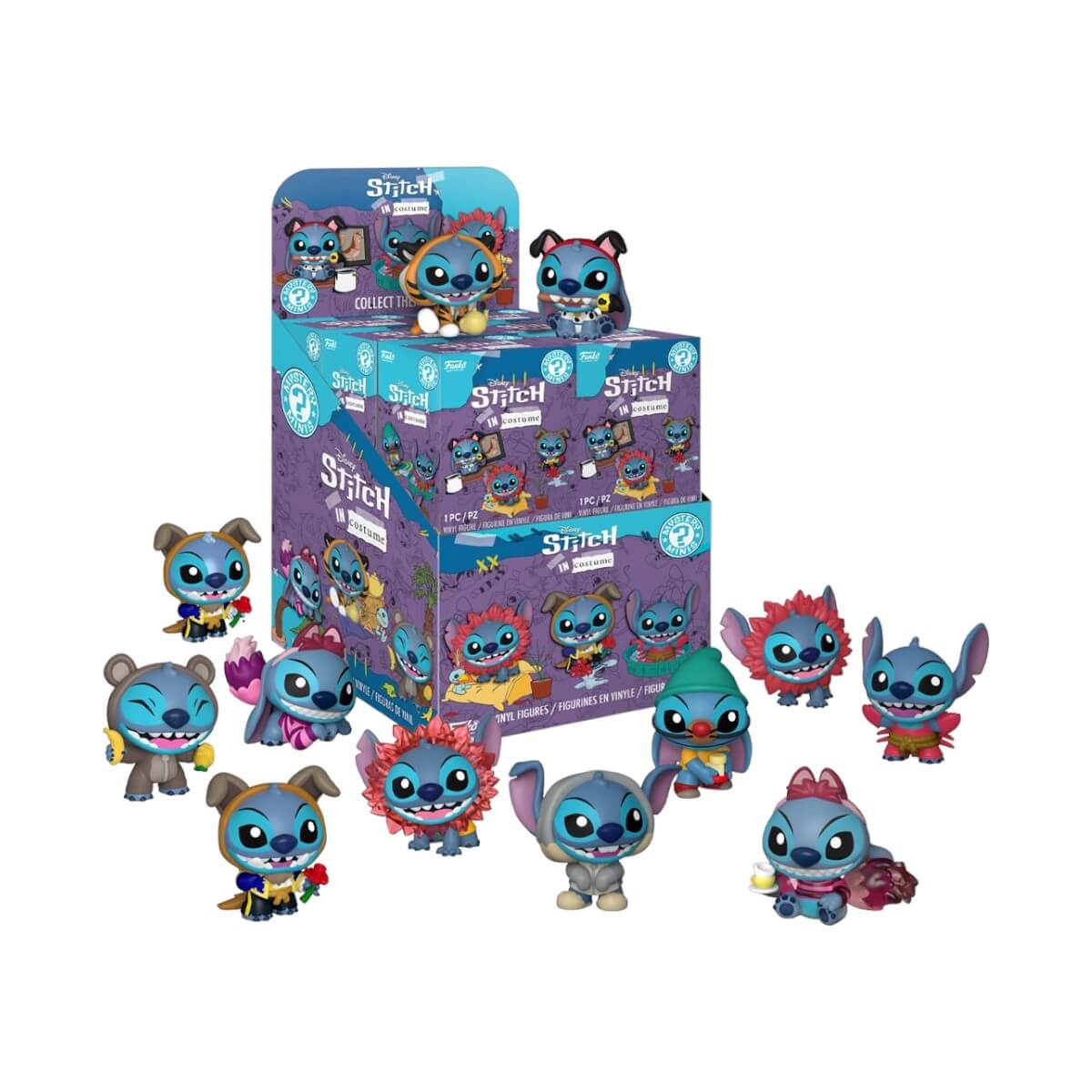 Stitch in Costume Mistery Box - 1 Funko casuale - Mystery Minis Disney Vinyl Figure 5 cm