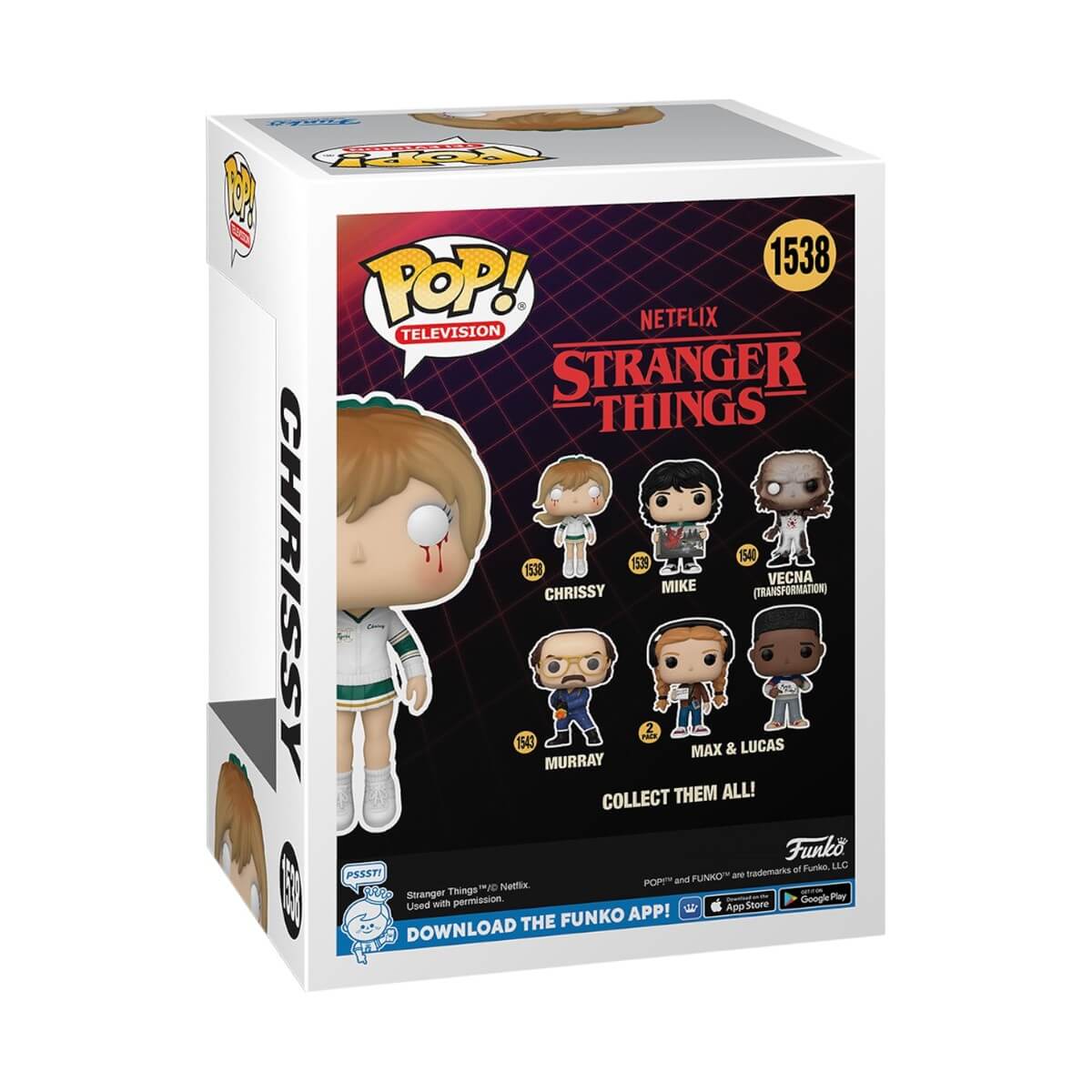 Stranger Things Season 4 - Chrissy Cunningham Floating (Bloody) (1538) Funko Pop! Television TV Vinyl Figure 11 cm