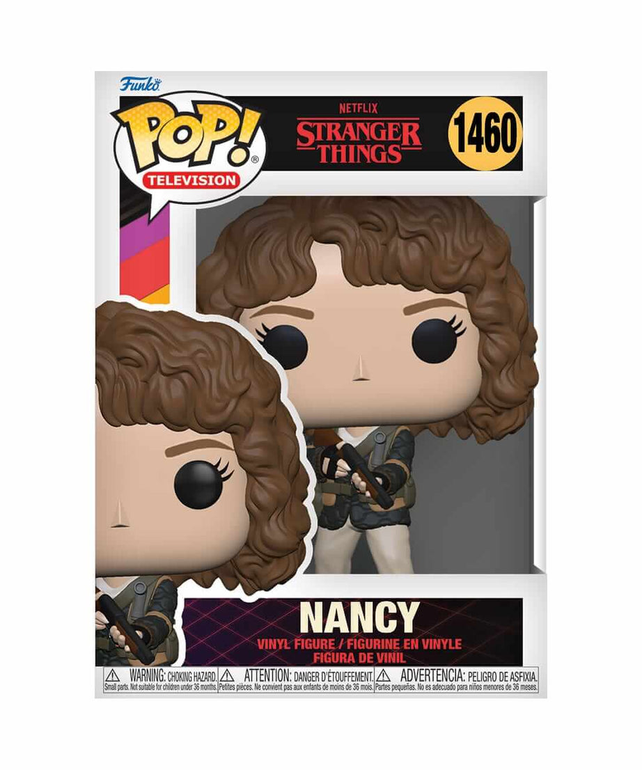 Stranger Things - Hunter Nancy Wheeler with Shotgun (1460) Funko Pop! Television Netflix TV Vinyl Figure 9 cm
