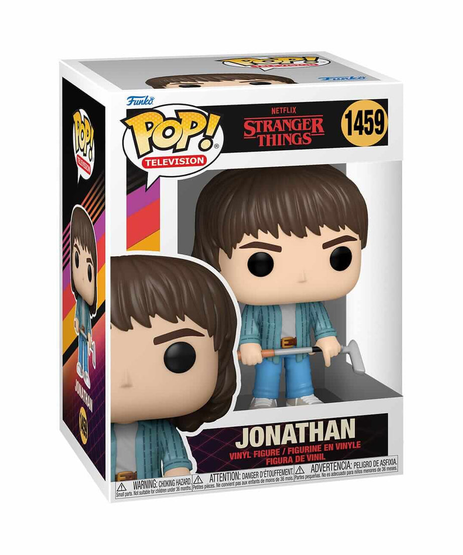 Stranger Things - Jonathan Byers with Golf Club (1459) Funko Pop! Television Netflix TV Vinyl Figure 9 cm