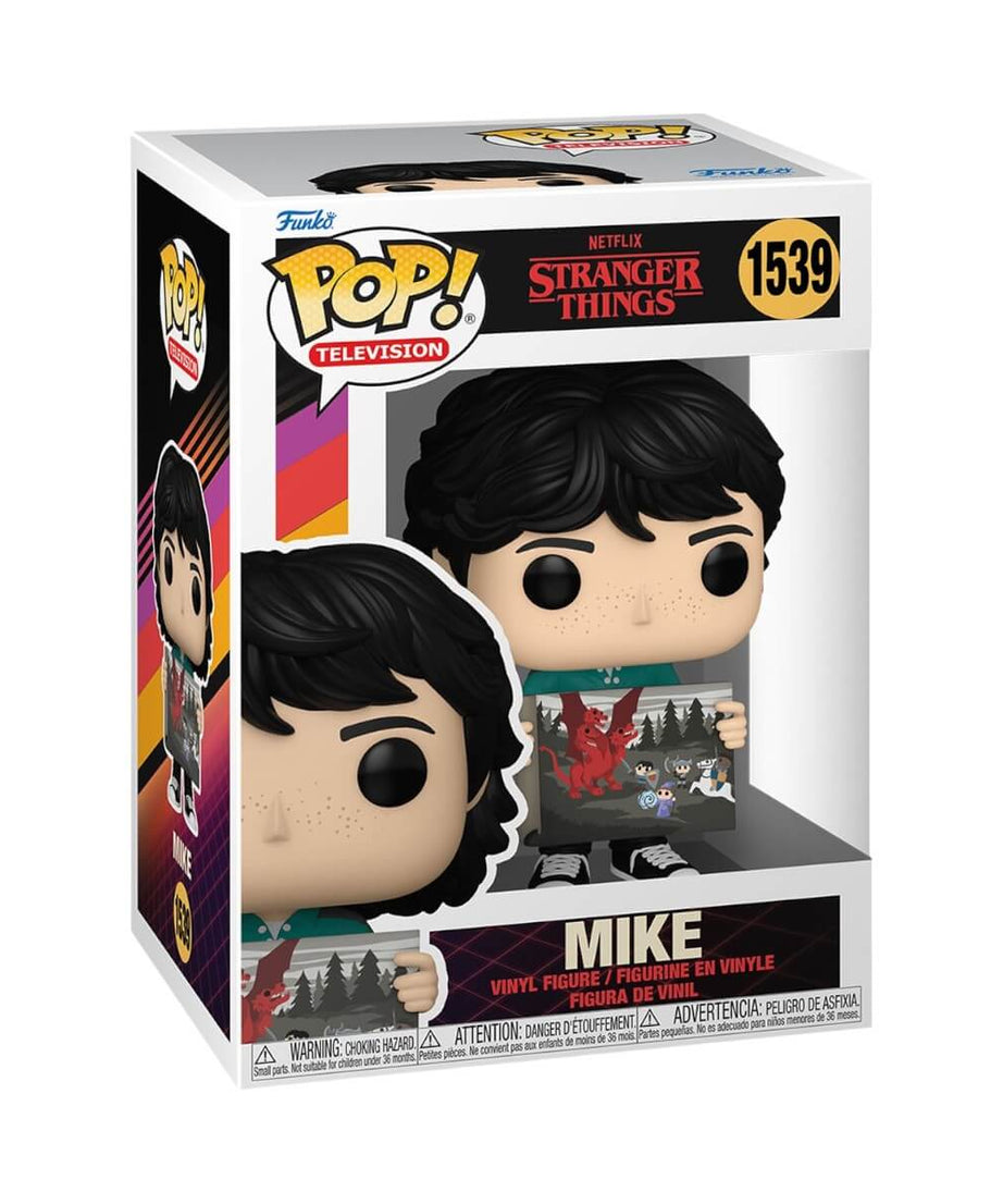 Stranger Things Season 4 - Mike Wheeler with Will's Painting (1539) Funko Pop! Television TV Vinyl Figure 9 cm