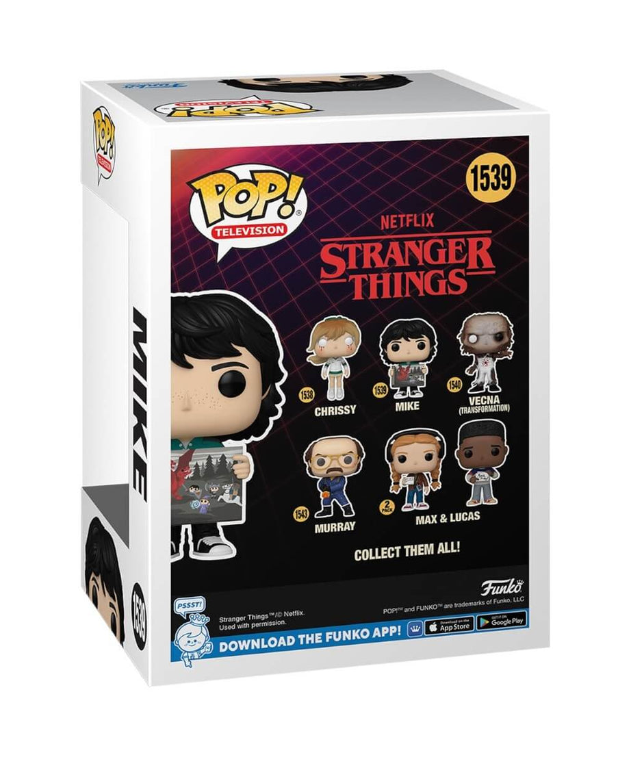 Stranger Things Season 4 - Mike Wheeler with Will's Painting (1539) Funko Pop! Television TV Vinyl Figure 9 cm