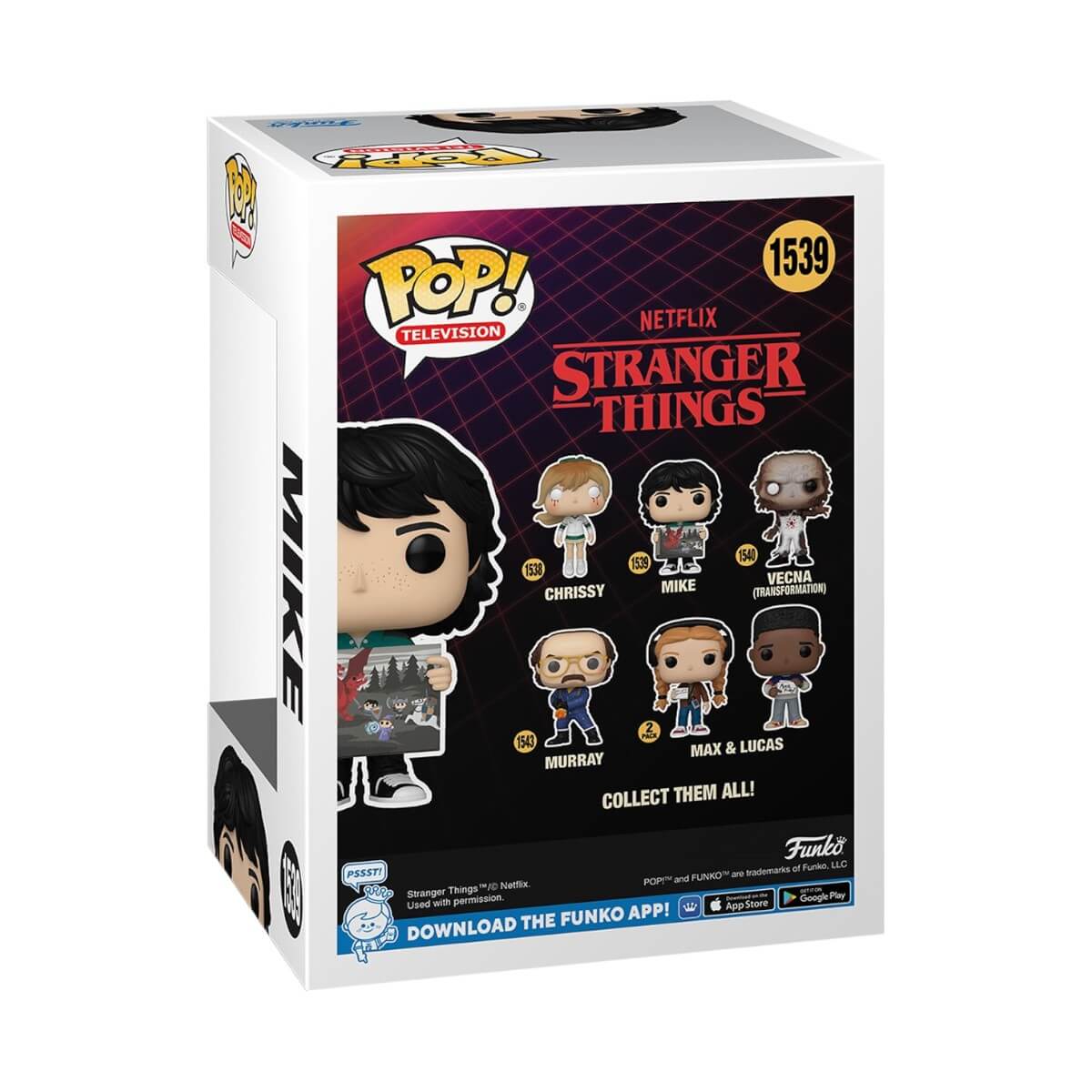 Stranger Things Season 4 - Mike Wheeler with Will's Painting (1539) Funko Pop! Television TV Vinyl Figure 9 cm