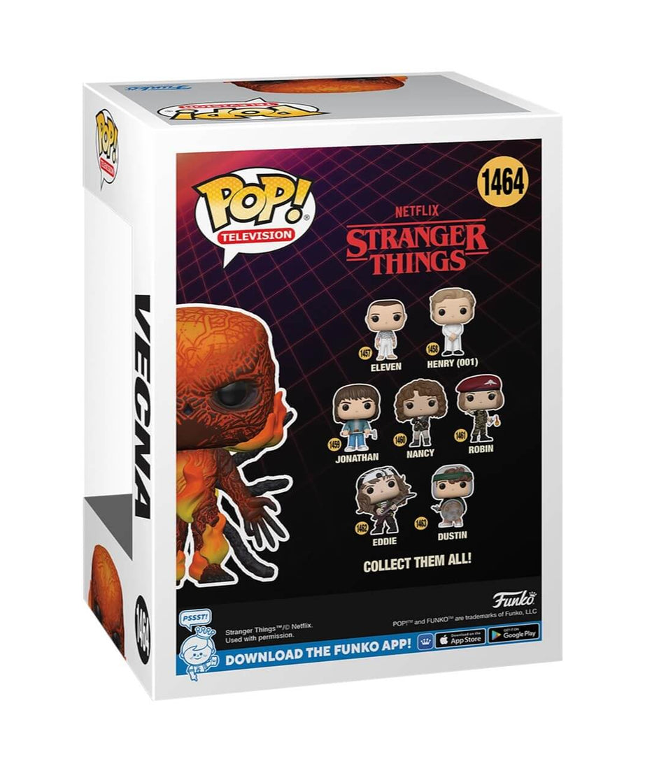 Stranger Things - Red Vecna (GLOW IN THE DARK) (1464) Funko Pop! Television Vinyl Figure 9 cm
