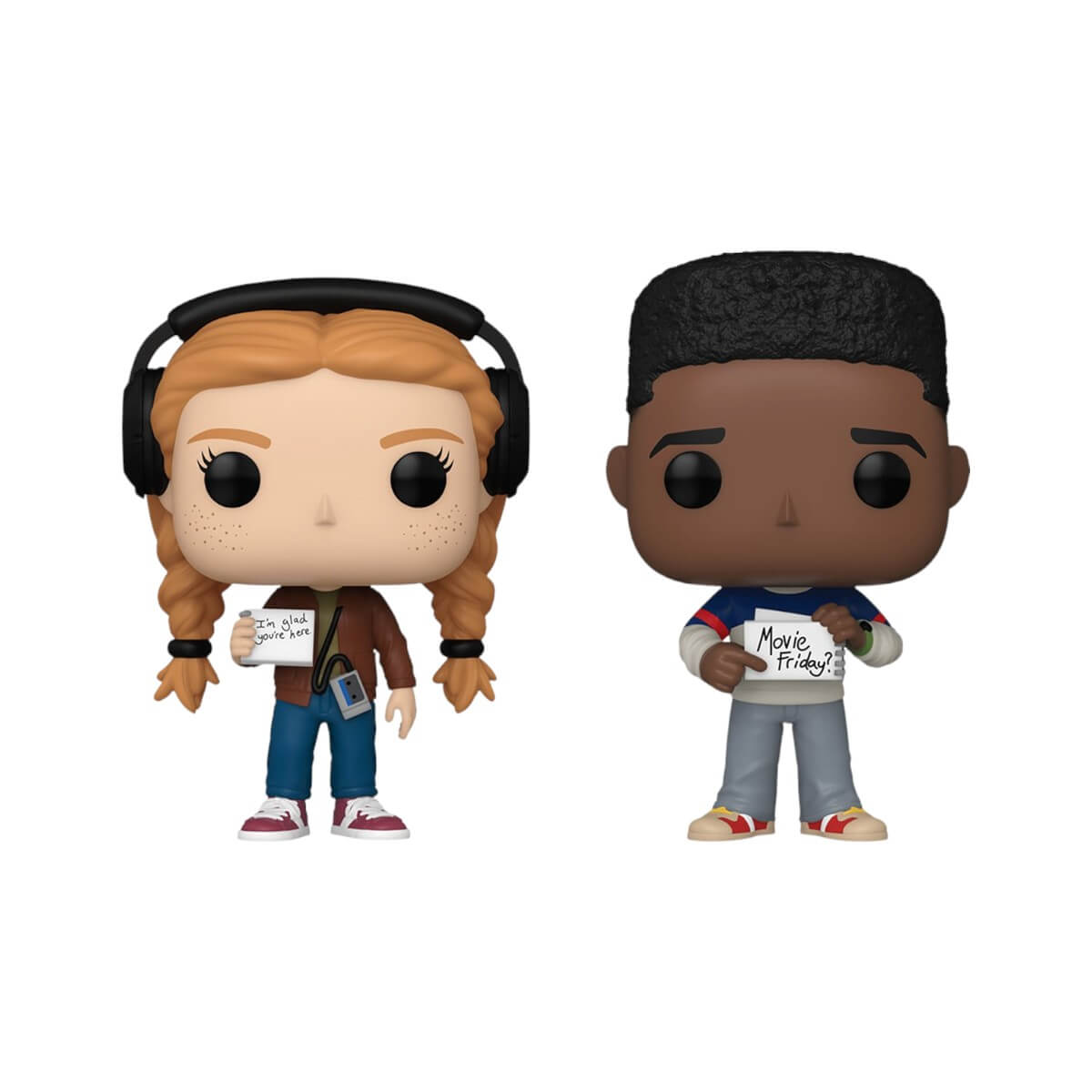 Stranger Things Season 4 - Max Mayfield & Lucas Sinclair - 2-Pack Funko Pop! Television TV Vinyl Figure 10 cm