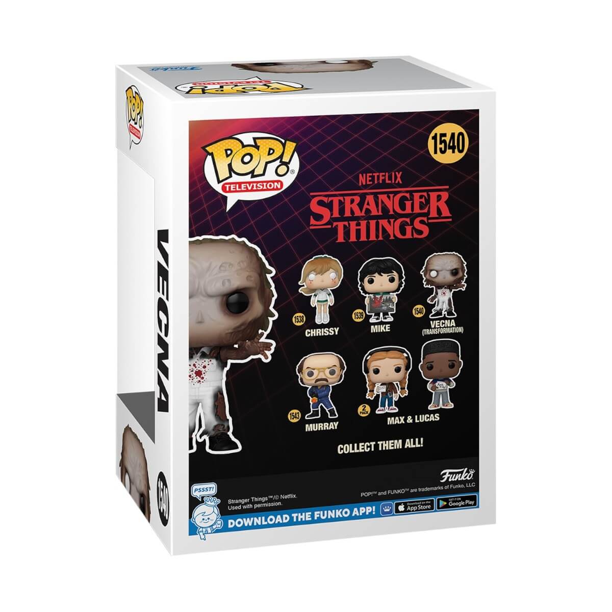 Stranger Things Season 4 - Vecna (Transformation) (1540) Funko Pop! Television TV Vinyl Figure 9 cm