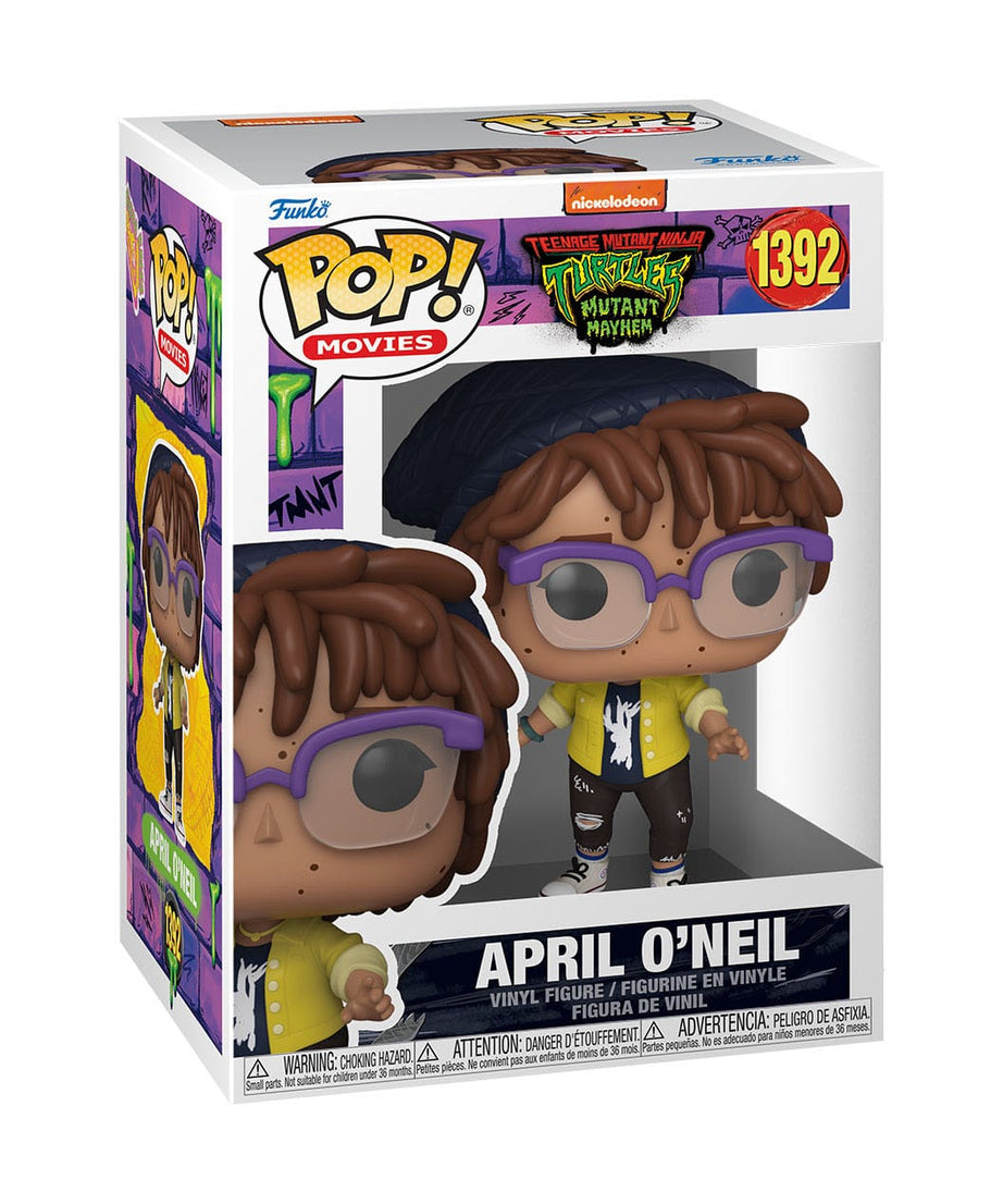 Teenage Mutant Ninja Turtles - April O'Neil (1392) Funko Pop! Movies Mutant Mayhem Vinyl Figure 9 cm