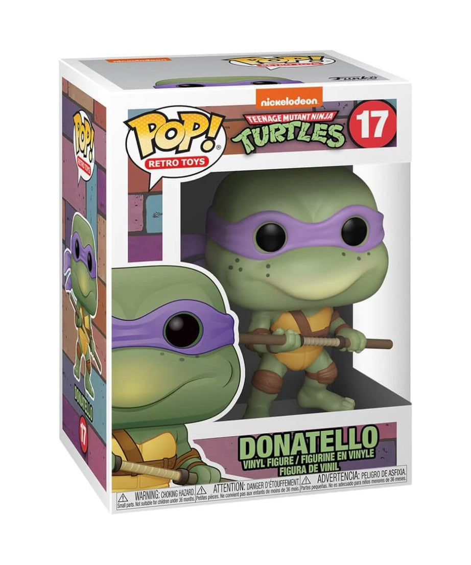 Teenage Mutant Ninja Turtles - Donatello (17) Funko Pop! Retro Toys Tartarughe Ninja Vinyl Figure 9 cm