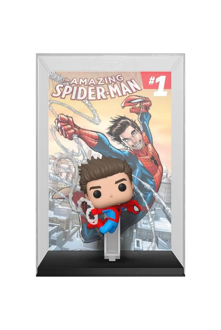 The Amazing Spider-Man #1 - Spider-Man (48) Funko Pop! Comic Covers Marvel Vinyl Figure 9 cm