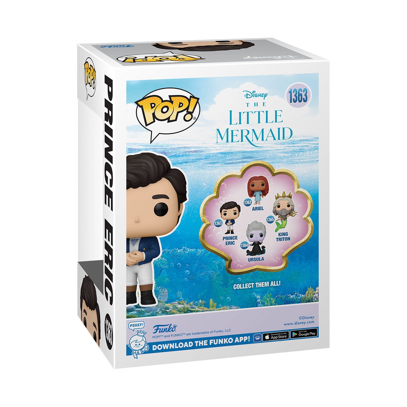 The Little Mermaid - Prince Eric (1363) Funko Pop! Disney Vinyl Figure 9 cm