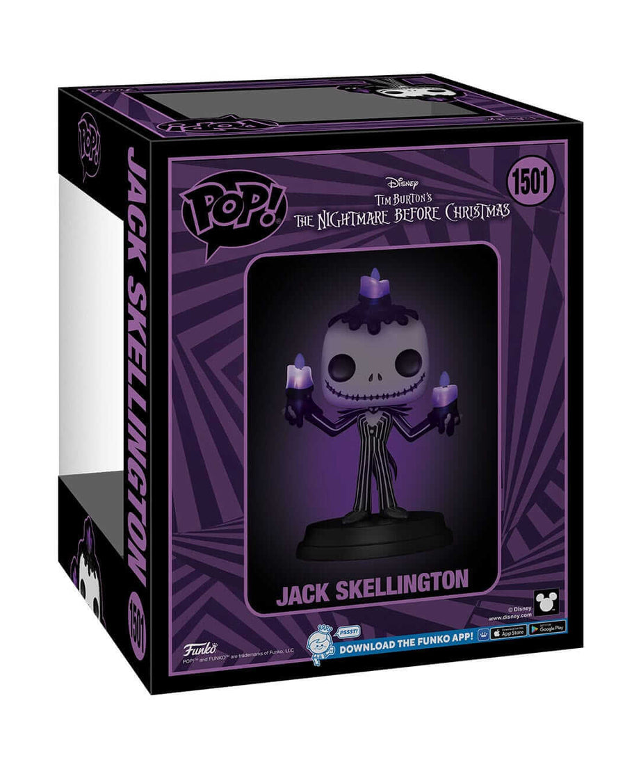The Nightmare Before Christmas - Jack Skellington (SFX & Lights Up!) (15) Funko Pop! Jack Skeletron Vinyl Figure 15 cm