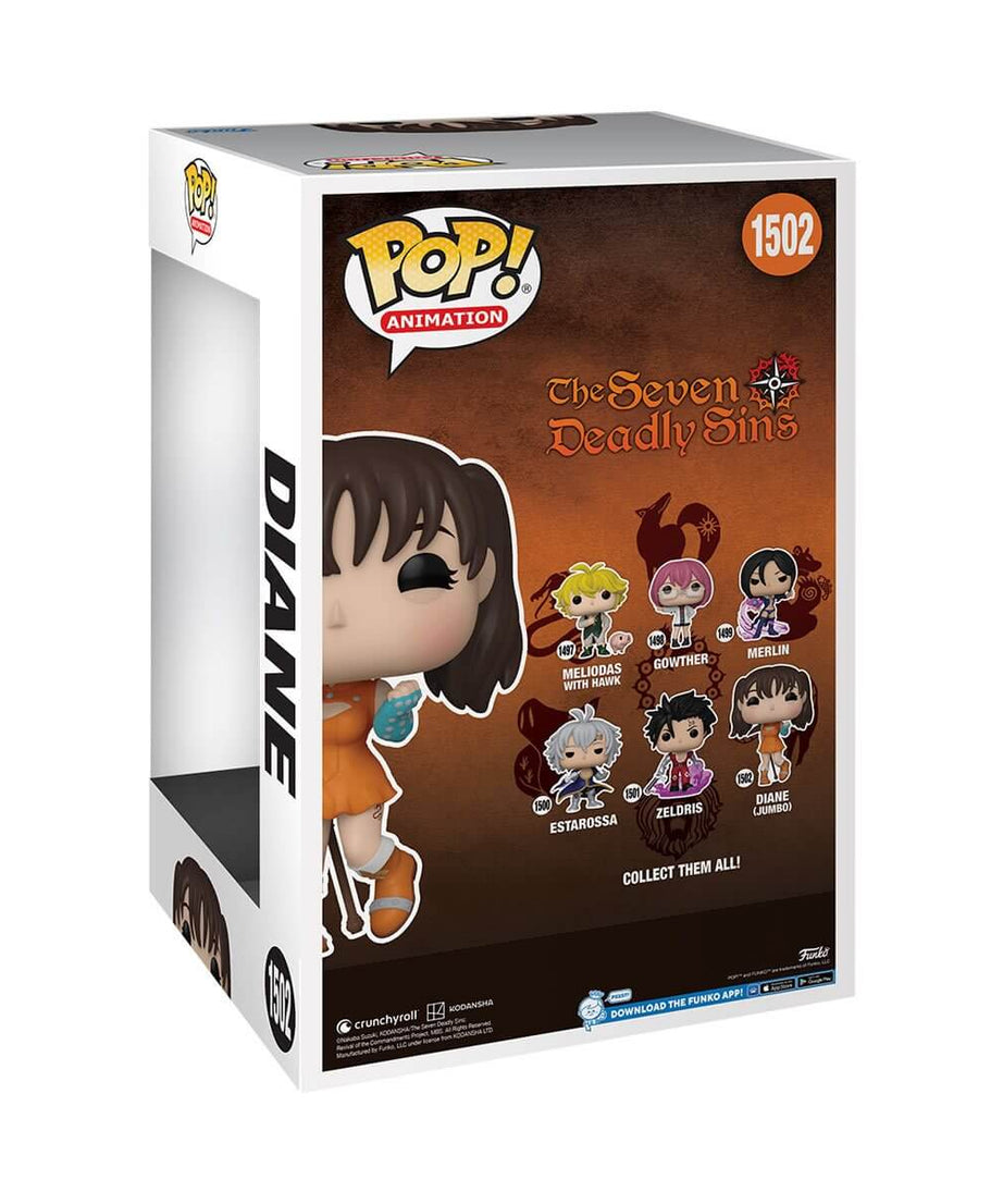 The Seven Deadly Sins - Diane (Super Sized) (1502) Funko Pop! Animation Anime Vinyl Figure 25 cm