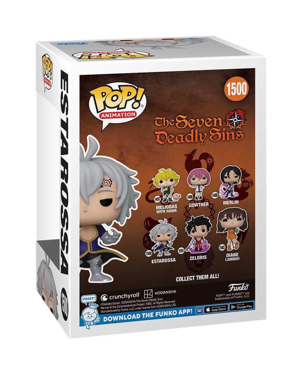 The Seven Deadly Sins - Estarossa (1500) Funko Pop! Animation Anime Vinyl Figure 9 cm