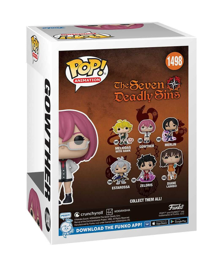 The Seven Deadly Sins - Gowther (1498) Funko Pop! Animation Anime Vinyl Figure 9 cm