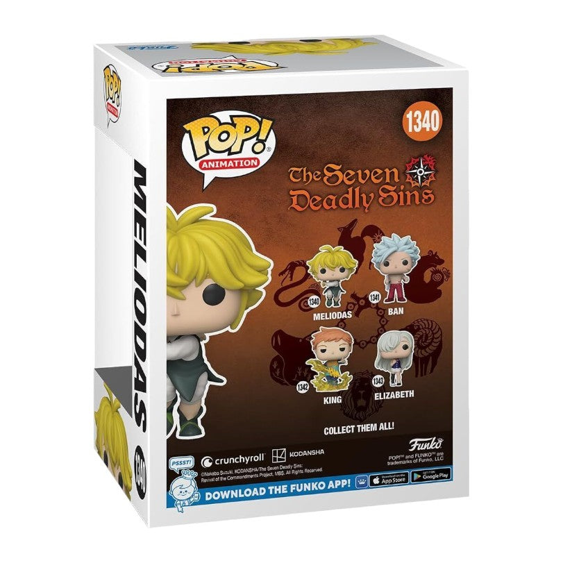 The Seven Deadly Sins - Meliodas (1340) Funko Pop! Animation Anime Vinyl Figure 9 cm