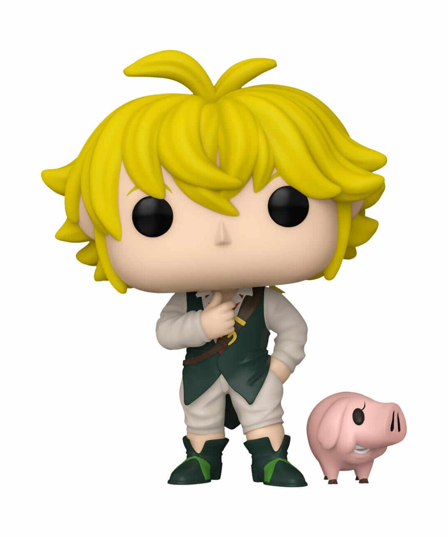 The Seven Deadly Sins - Meliodas with Hawk (1497) Funko Pop! Animation POP & Buddy! Anime Vinyl Figure 9 cm