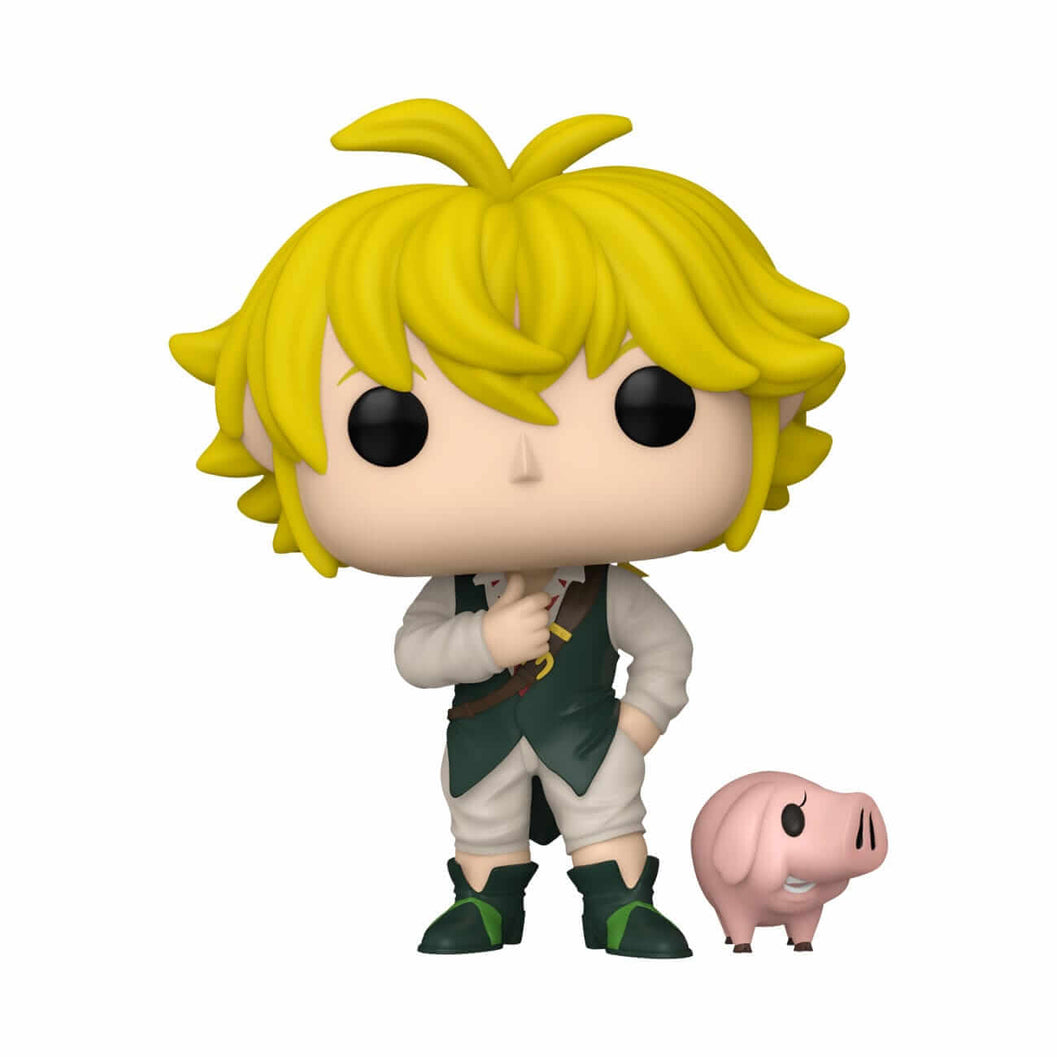 The Seven Deadly Sins - Meliodas with Hawk (1497) Funko Pop! Animation POP & Buddy! Anime Vinyl Figure 9 cm