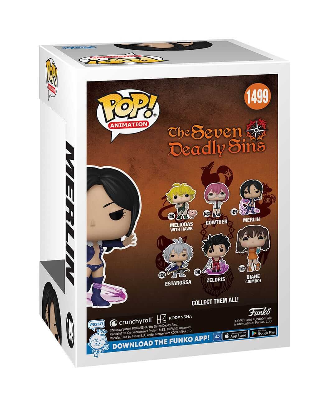 The Seven Deadly Sins - Merlin (1499) Funko Pop! Animation Anime Vinyl Figure 9 cm
