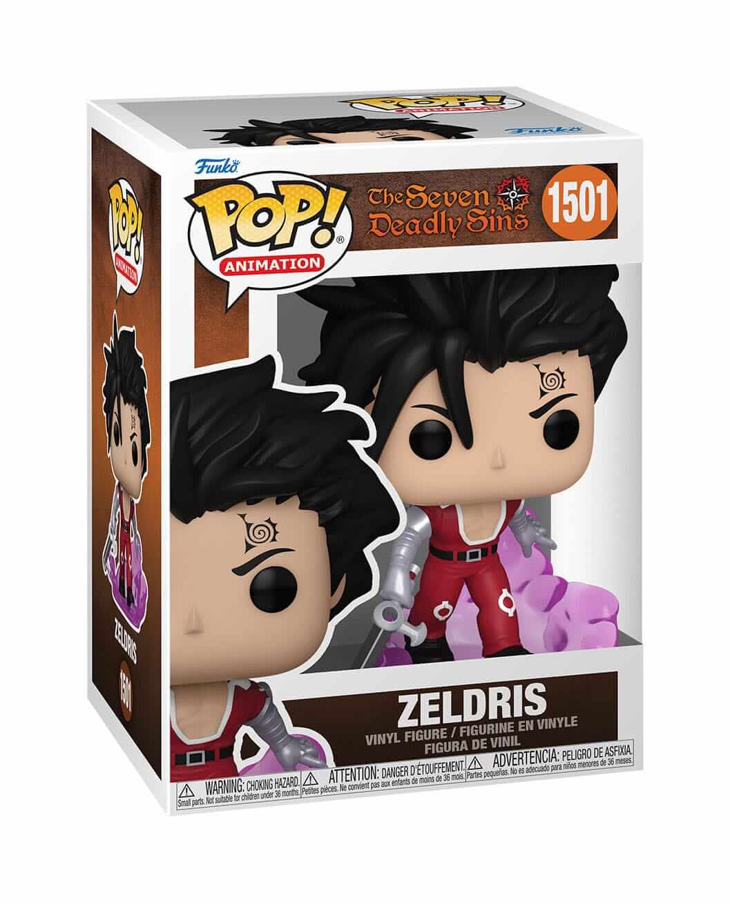 The Seven Deadly Sins - Zeldris (1501) Funko Pop! Animation Anime Vinyl Figure 9 cm