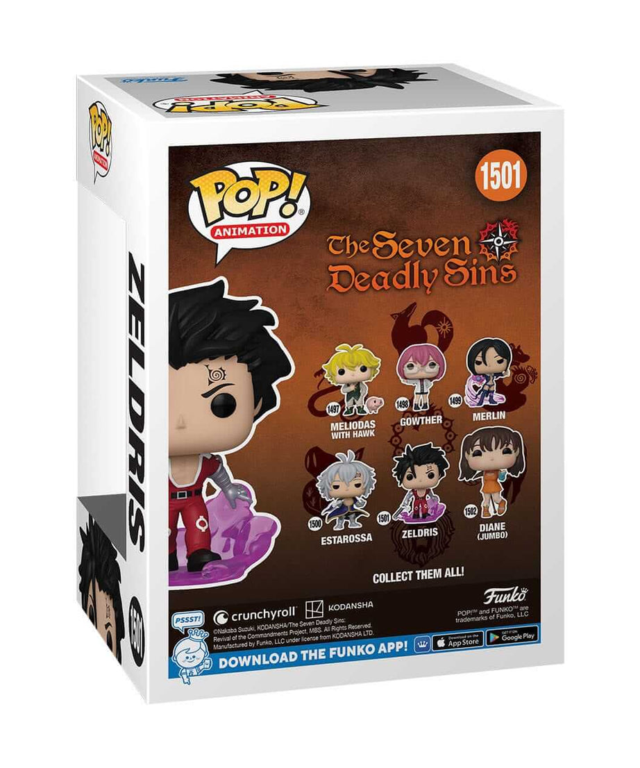 The Seven Deadly Sins - Zeldris (1501) Funko Pop! Animation Anime Vinyl Figure 9 cm
