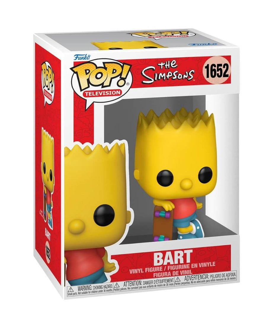 The Simpsons - Bart Simpson (1652) Funko Pop! Television Vinyl Figure 9 cm