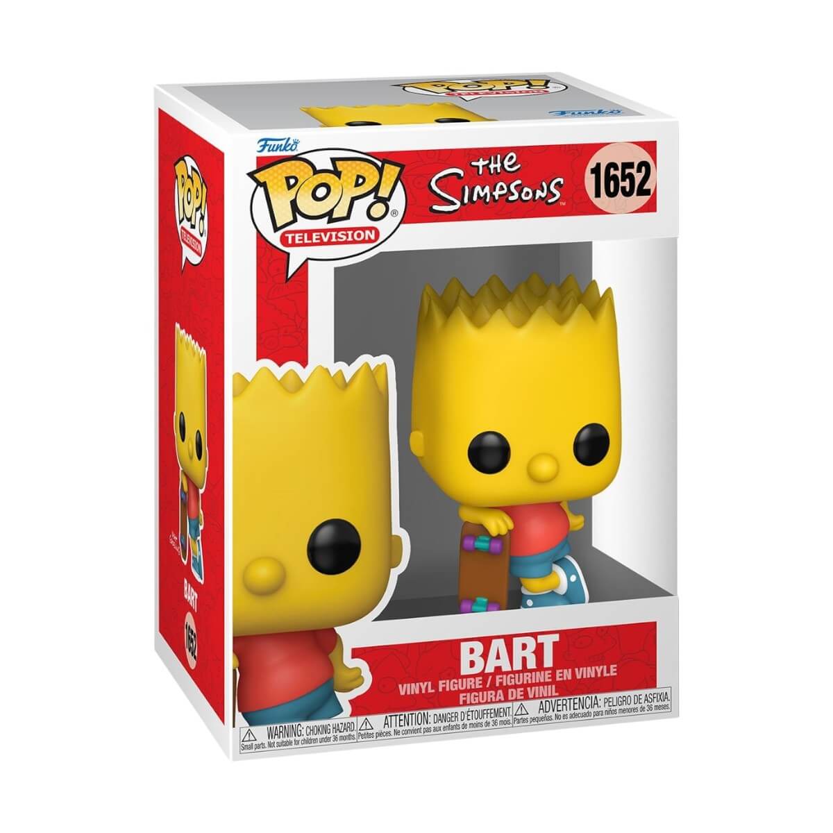 The Simpsons - Bart Simpson (1652) Funko Pop! Television Vinyl Figure 9 cm
