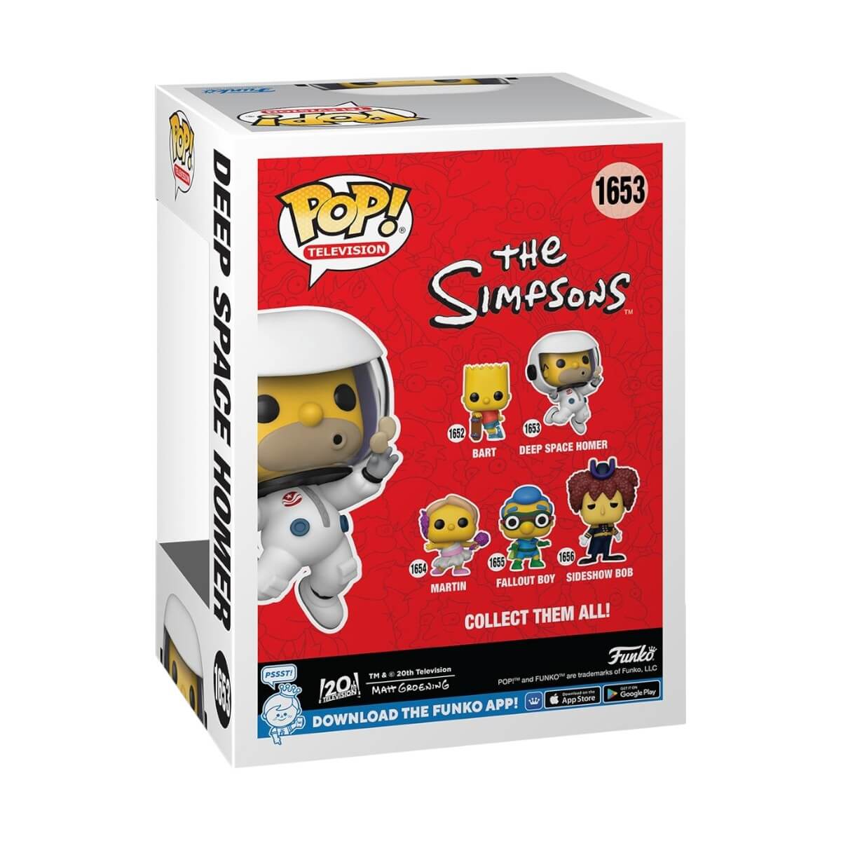 The Simpsons - Deep Space Homer (1653) Funko Pop! Television Vinyl Figure 12 cm