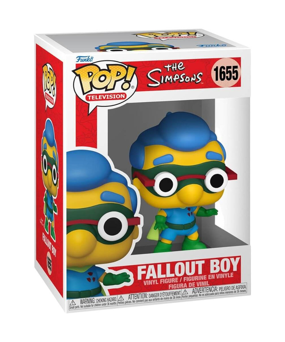 The Simpsons - Milhouse Van Houten as Fallout Boy (1655) Funko Pop! Television Vinyl Figure 9 cm