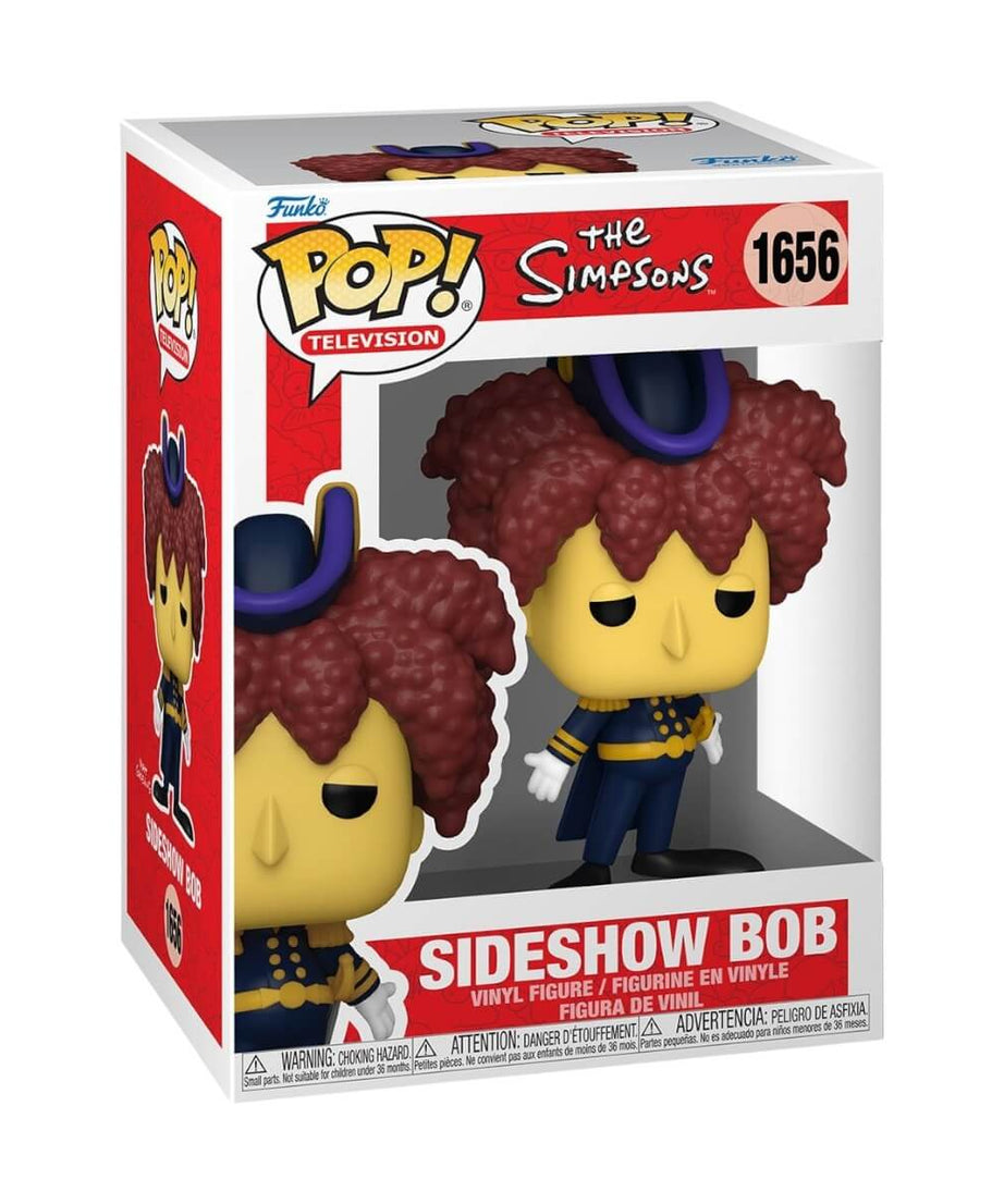 The Simpsons - Sideshow Bob (1656) Funko Pop! Television Telespalla Bob Vinyl Figure 13 cm