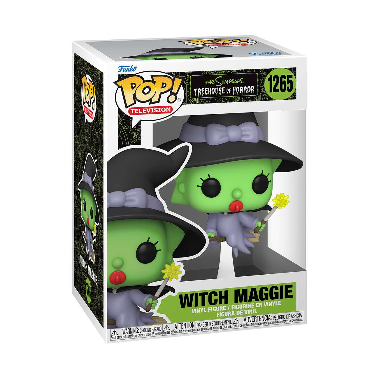 The Simpsons - Witch Maggie (1265) Treehouse of Horror Funko POP! Animation Vinyl Figure 9 cm
