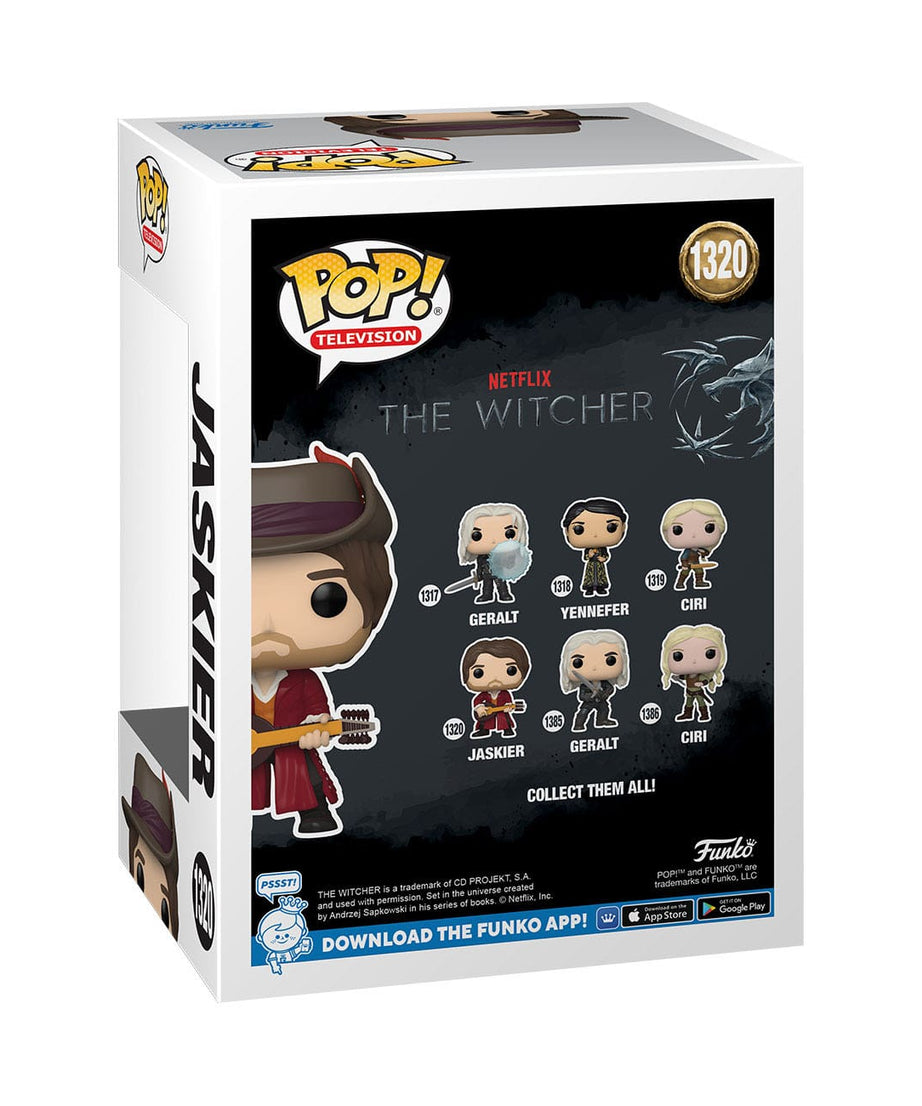 The Witcher - Jaskier CHASE (1320) Funko Pop! Television Netflix TV Ranuncolo Vinyl Figure 9 cm