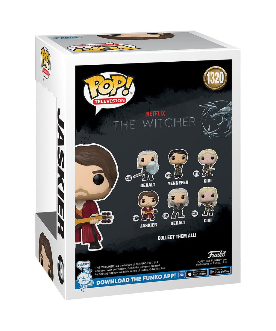 The Witcher - Jaskier (1320) Funko Pop! Television Netflix TV Ranuncolo Vinyl Figure 9 cm