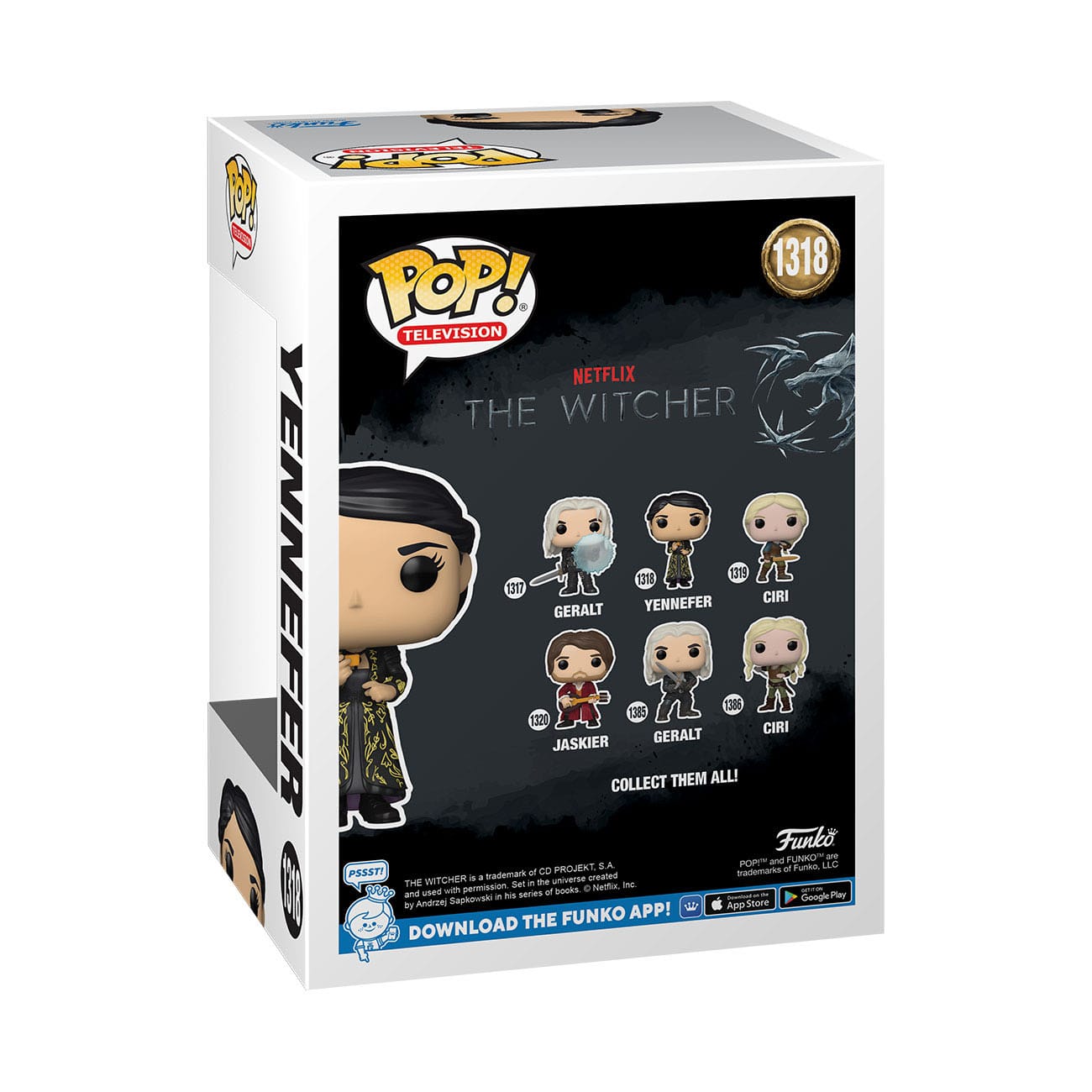 The Witcher - Yennefer (1318) Funko Pop! Television Netflix TV Vinyl Figure 9 cm