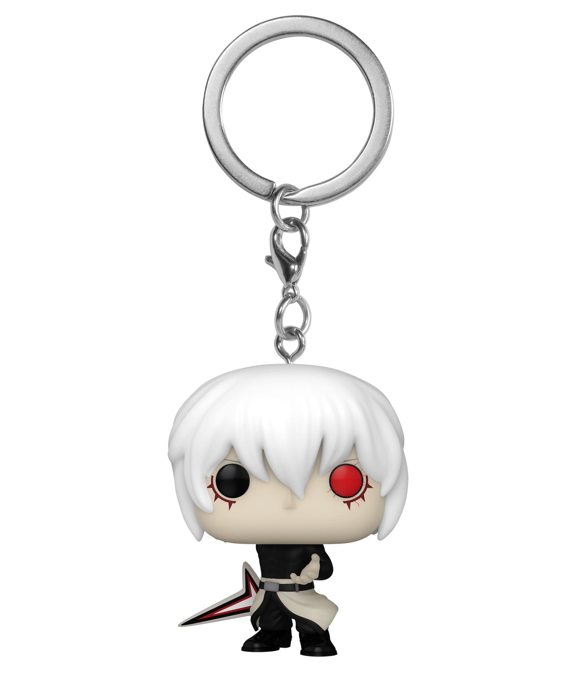 Tokyo Ghoul:re - Ken Kaneki (Final Battle) Funko Pop! Pocket Keychain Portachiavi Vinyl 4 cm