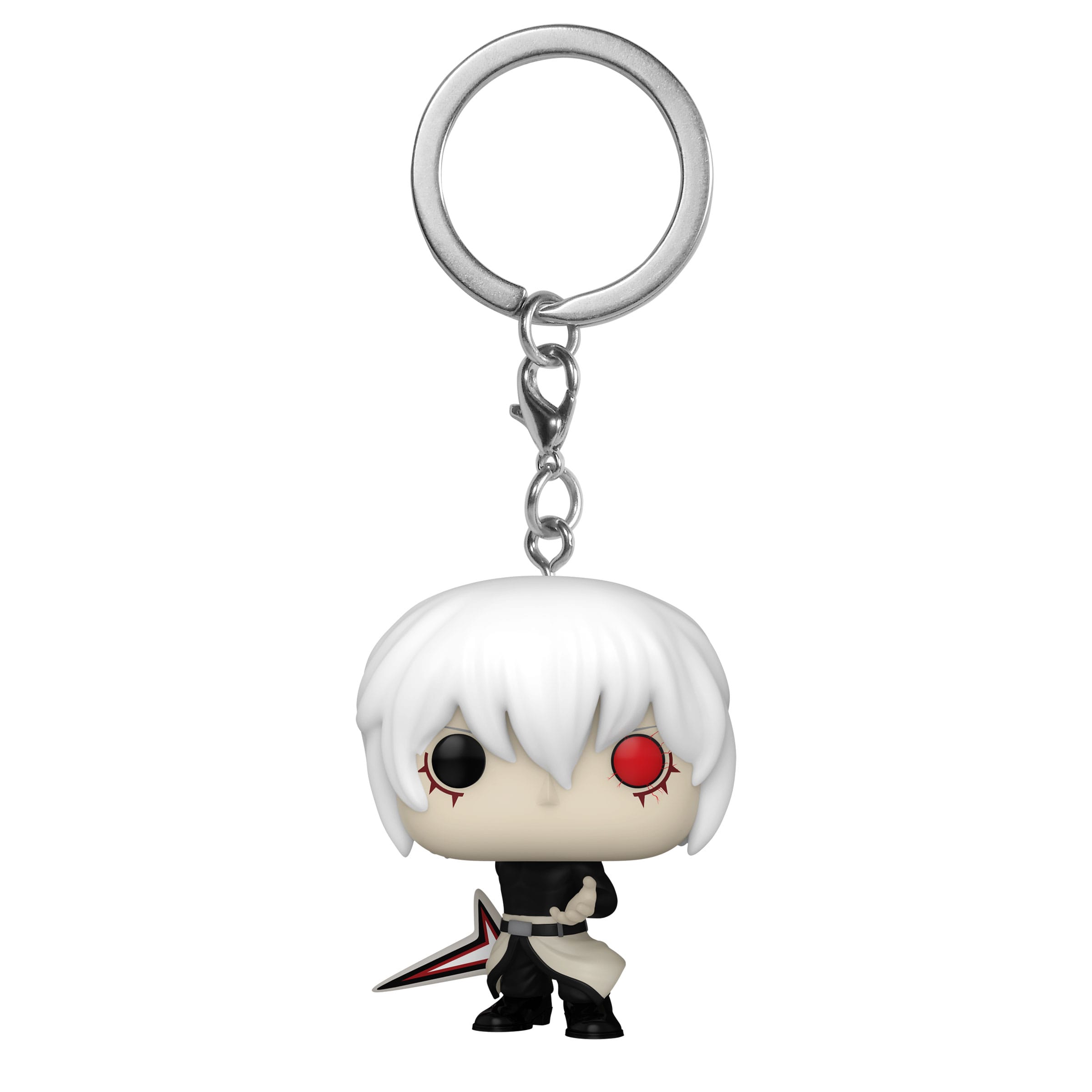 Tokyo Ghoul:re - Ken Kaneki (Final Battle) Funko Pop! Pocket Keychain Portachiavi Vinyl 4 cm